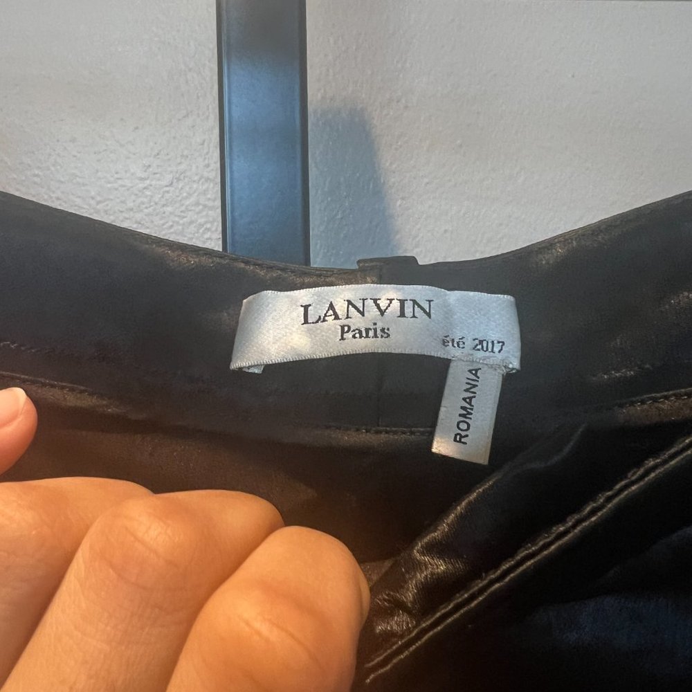 Lanvin Mid Rise Slacks - Picture 2 of 4